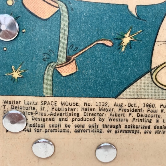 Vintage Purse Space Mouse Upcycled Cool NWT - Picture 6 of 14